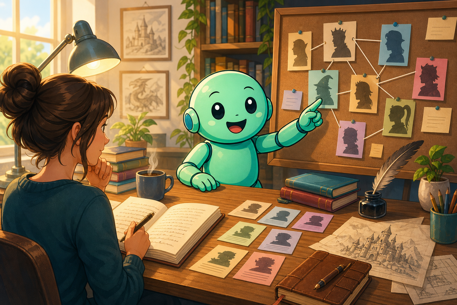Even Novelists Use Name Generators Namero helps a novelist organize character name ideas for a manuscript.