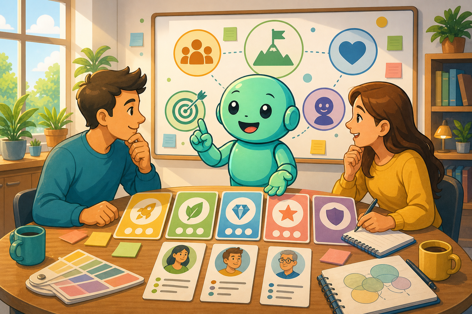 Brainstorming business names foundation with Namero Namero helps founders define mission, audience, values and brand personality before brainstorming business names.