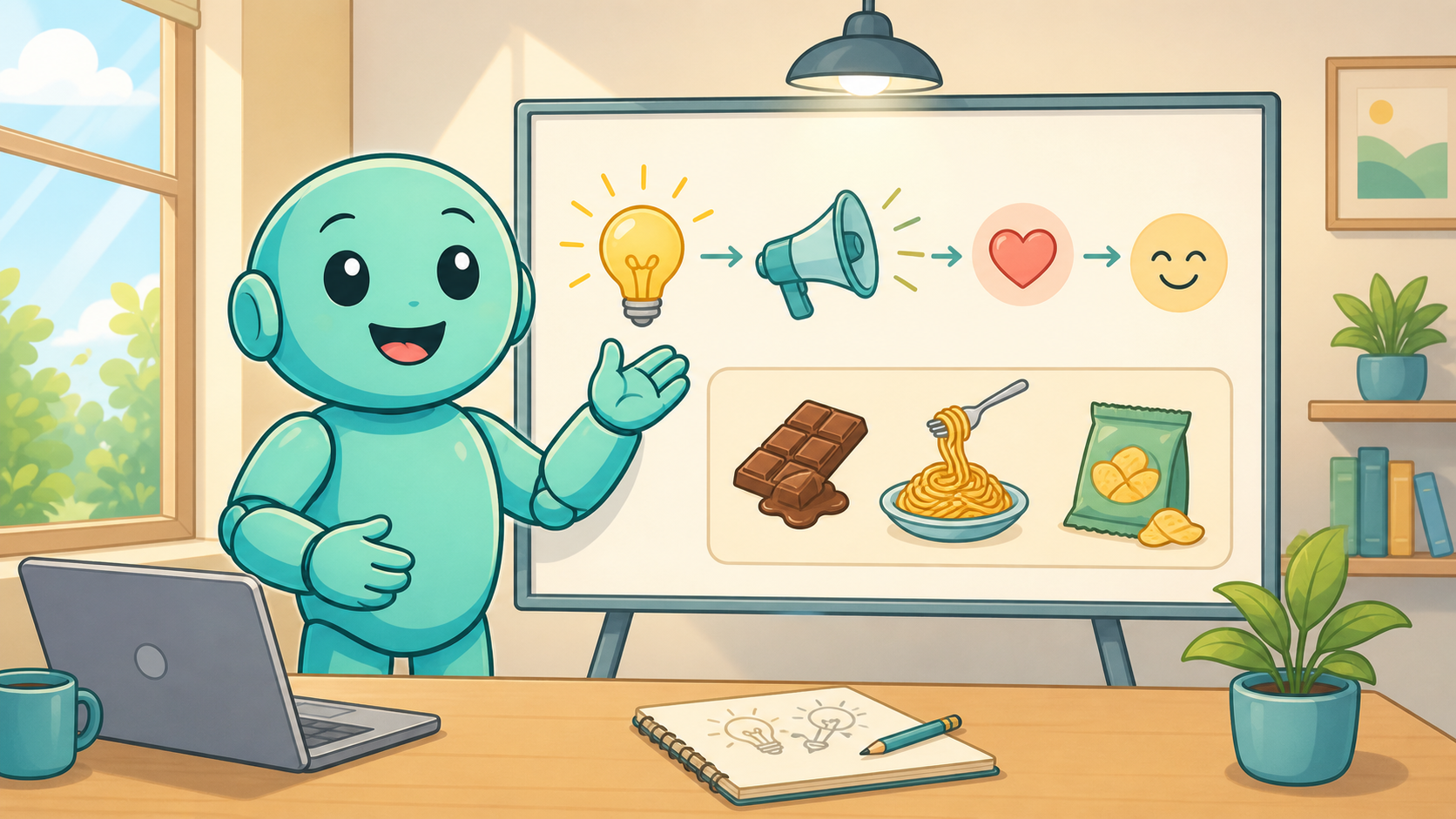 The unique language of advertising Namero presents how ideas are translated into advertising, emotion and favorite products.