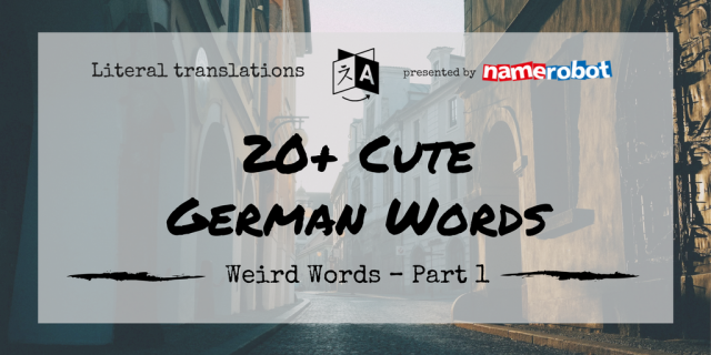 20+ Cute German Words 1-Cute-German-Words