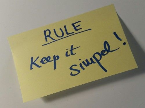 rule_keepitsimple