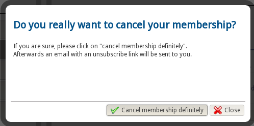 Confirm your cancellation Confirm your cancellation