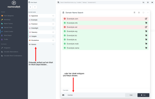 Domain Check Update