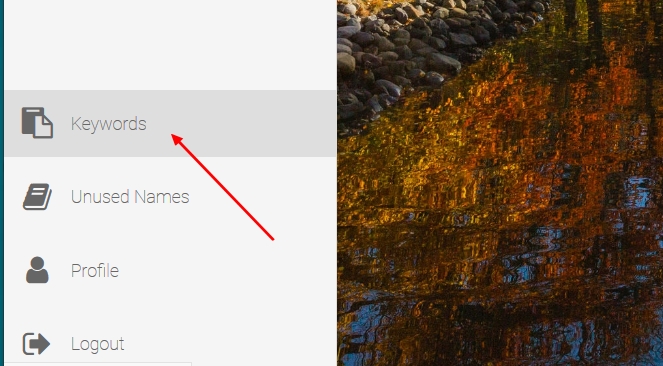 My Keywords Management My Keywords Management